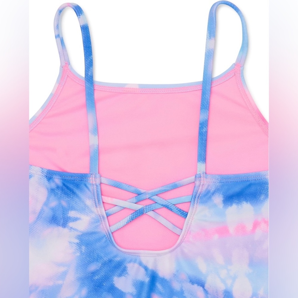 Wonder Nation Girls Size 14/16 Unicorn One-Piece Swimsuit & Coverup/ NWT - Picture 4 of 10